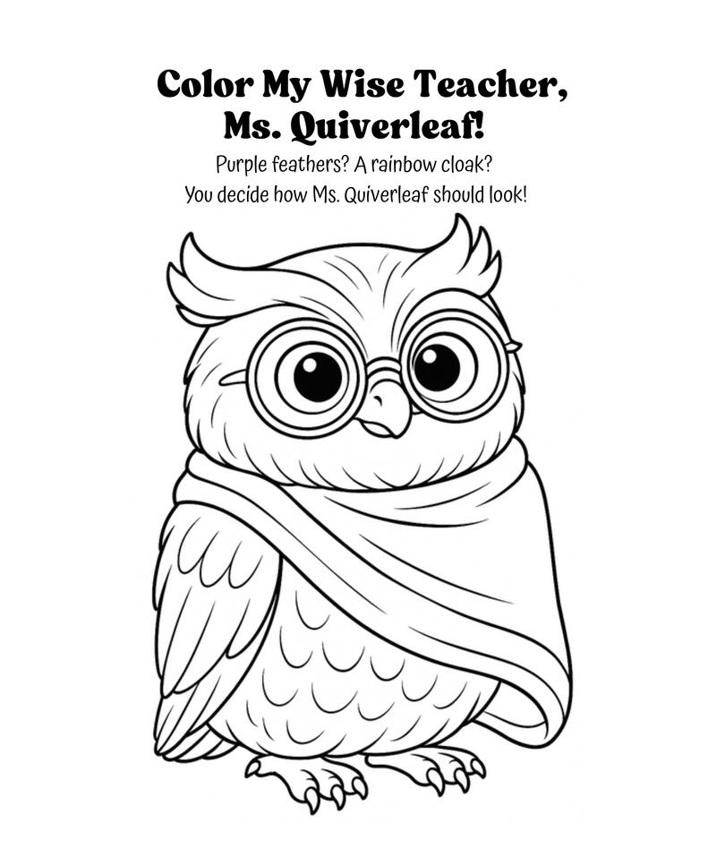 Color Ms. Quiverleaf